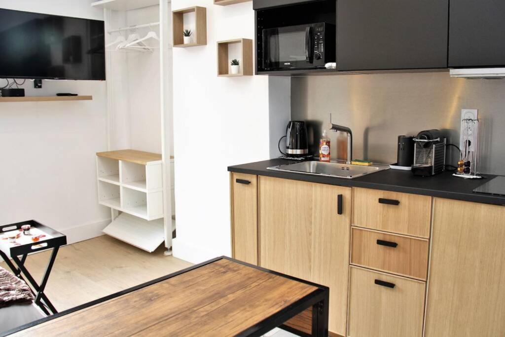 L'Escapade De Lyon, Charpennes, Jacuzzi Et Emplacement Ideal Apartamento Villeurbanne Exterior foto